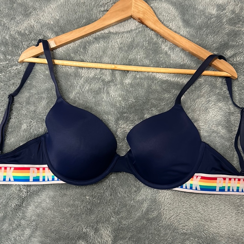 Victoria Secret PINK,  Navy Blue Bra